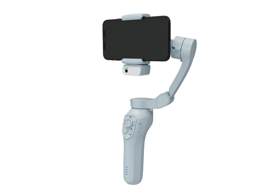 Porodo AI Tracker Gimbal P7C Pro Plus - Grey